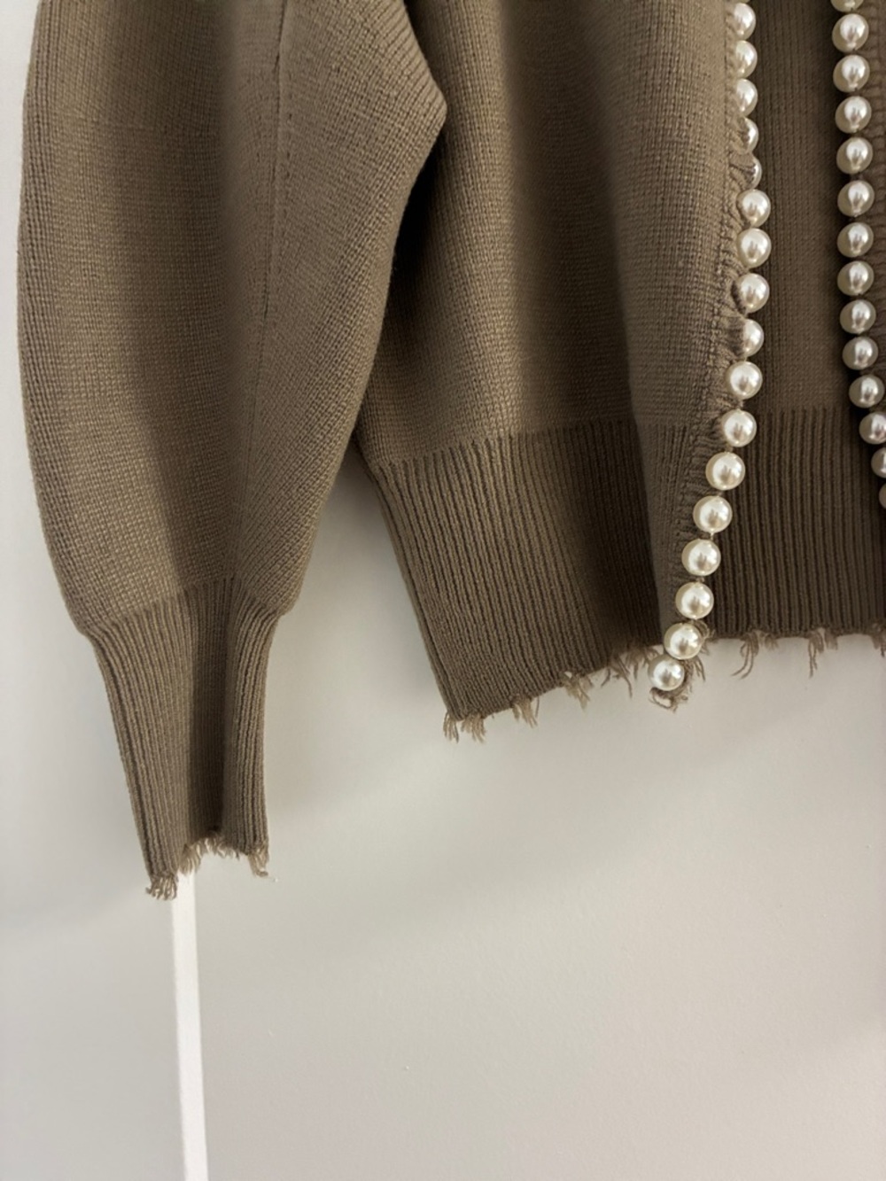 VITA GRACE PEARL TRIMMED SWEATER - Picture 5 of 6